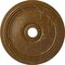 Ekena Millwork Diane Ceiling Medallion (Canopies up to 6 1/4"), 24"OD x 3 5/8"ID x 1 1/4"P, Smokey Topaz Crackle CM24DISTC - alternate 1